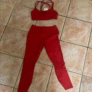 Alala red workout set